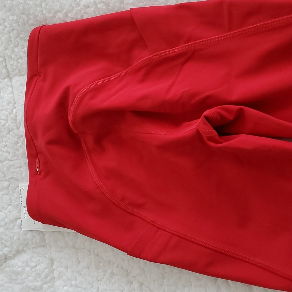 Lululemon Swift Speed HR Crop 21" Dark Red - Picture 10 of 17